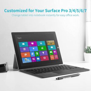 71MViaoQRrS._AC_SL1500_ Rapoo Xk200 Bluetooth Microsoft Surface Pro 3/5/6/7 Keyboard Case