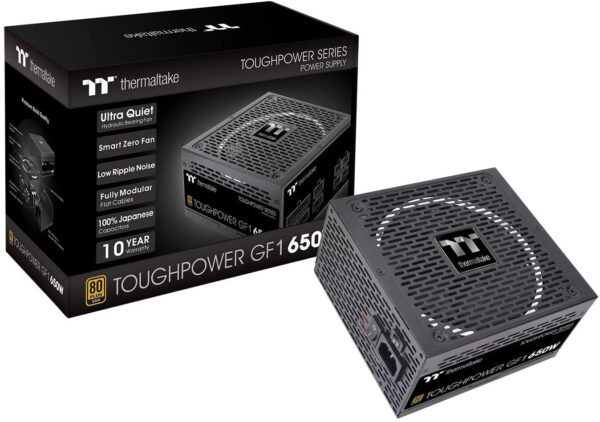 Thermaltake Toughpower Tf1 1550watt 80+titanium With 1yr Full Wrnty.