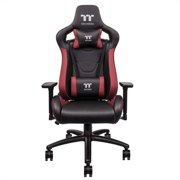 Thermaltake Gaming Chair Ggc-uftbrmwds- 01 Uft/black & Red/fit Size/2d