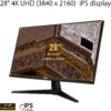 81MEUp+AhpL._AC_SL1500_ Asus Tuf Gaming Vg289q1a 4k Monitor 28" Ips, Dci-p3 ,adaptive-sync, F