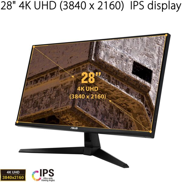 81MEUp+AhpL._AC_SL1500_ Asus Tuf Gaming Vg289q1a 4k Monitor 28" Ips, Dci-p3 ,adaptive-sync, F