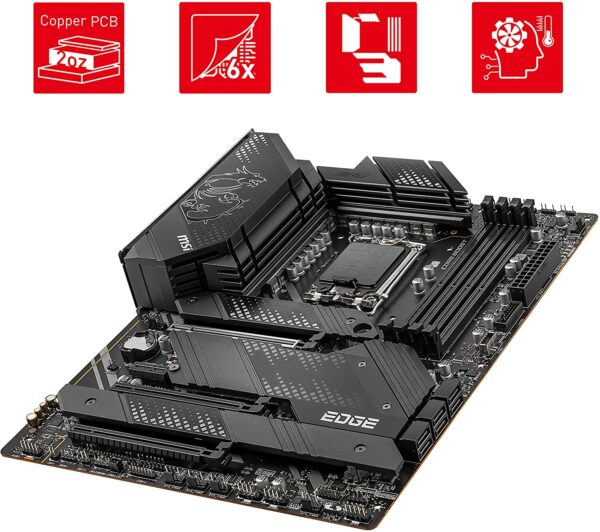 81tAo4EIsmL._AC_SL1500_ Msi Mpg Z690 Edge Wifi Ddr4 Motherboard Atx - Supports Intel 12th Gen