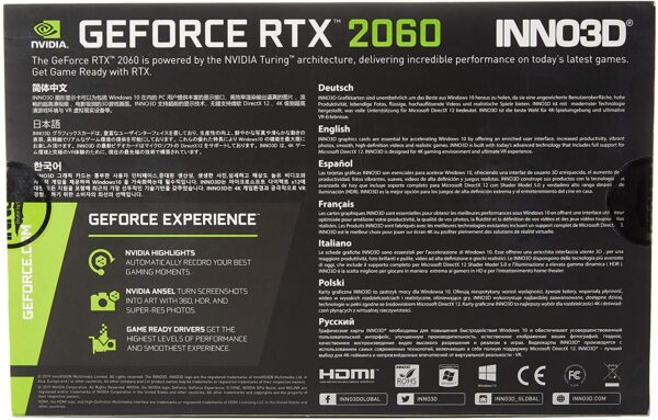 91LohKAkjjL._AC_SL1500_ Inno3d Geforce Rtx 2060 Twin X2 6gb Gddr6 192bit 14gbps Graphic Card