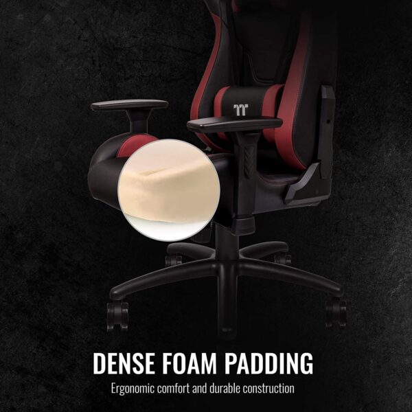 Thermaltake Gaming Chair Ggc-uftbrmwds- 01 Uft/black & Red/fit Size/2d