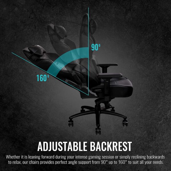 Thermaltake X-comfort Black-red Gaming Chair 4d Armrest