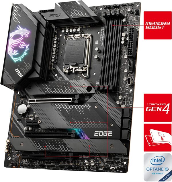91p784n+dKL._AC_SL1500_ Msi Mpg Z690 Edge Wifi Ddr4 Motherboard Atx - Supports Intel 12th Gen