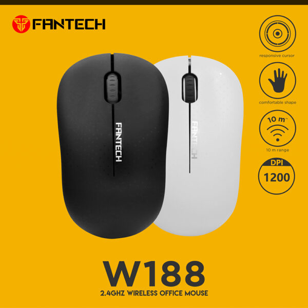 Fantech W188 Mouse 2.4ghz Wireless