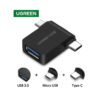 Ugreen Micro Usb+ Usb-c To Usb 3.0 Adapter