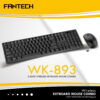 Fantech Wk-893 Wireless Keyboard Mouse Combo
