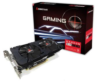 m20170502 Biostar 8gb Graphic Card Va5805rv82 (dual Cooling) Radeon Rx580