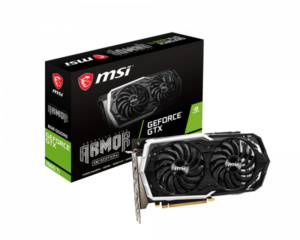 Msi Graphics Cards Geforce Gtx 1660 Ti Armor 6g Oc 1yr Wrnty.