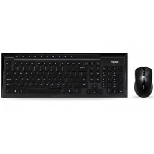 x8210 Rapoo X2000 106-key Wireless Silent Keyboard And Mouse