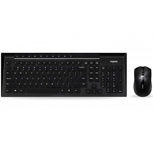x8210 Rapoo X2000 106-key Wireless Silent Keyboard And Mouse