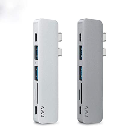 Wiwu T8 7 In 1 Type-c Hub 2*pd 1*micro Sd 1*sd Card 2*usb 3.0, 1hdmi