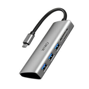 Wiwu 5 In 1 Type-c Hub - Alpha 532st Usb3.0 * 3 + Sd + Tf