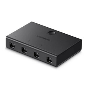 Ugreen 30346- 4 In 1 Out Usb 2.0 Sharing Switch Xp/7/8/10/vista,mac Os