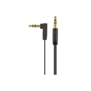 140 Belkin 3.5 mm Flat RT Angle Audio Cable