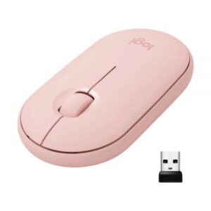 300s2 Logitech Pebble M350 Slim Wireless/Bluetooth Mouse - Modern, Slim & Silent Mouse