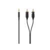 Belkin Audio-3.5mm-2xRCA-M/M-2M-Portable
