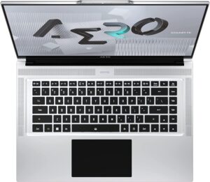 GIGABYTE AERO 16 XE5-16" 4K/UHD+ Samsung AMOLED, Intel Core i7-12700H, NVIDIA GeForce RTX 3070 Ti Laptop GPU 8GB GDDR6, 32GB DDR5 RAM, 2TB SSD,Win11 Pro Laptop