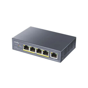 GS1005P_21 Cudy GS1005P 5-Port Gigabit PoE+ Switch with 1 SFP Slot