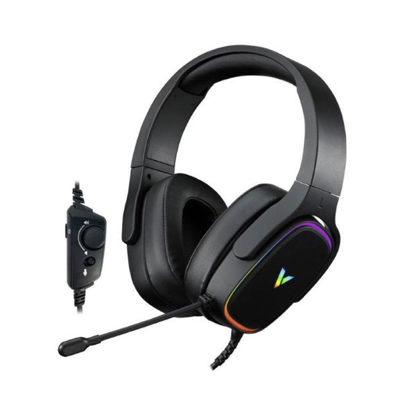 Rapoo VH700 Gaming Headphones With 7.1 Channel Audio, RGB lighting, Noise cancelling