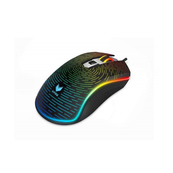 g102_1 Rapoo V25S RGB Gaming Wired Mouse 7,000 DPI, 5300FPS, Built-in Memory, 5 Customizable keys