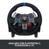 g29_driving_force_racing_wheel Logitech G29 Driving Force Racing Wheel and Floor Pedals, Real Force, Stainless Steel Paddle Shifters, Leather Steering Wheel Cover, Adjustable Floor Pedals, PS5/PS4/PS3/PC/Mac