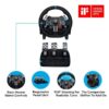 g29_driving_force_racing_wheel_3 Logitech G29 Driving Force Racing Wheel and Floor Pedals, Real Force, Stainless Steel Paddle Shifters, Leather Steering Wheel Cover, Adjustable Floor Pedals, PS5/PS4/PS3/PC/Mac