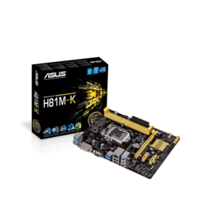 Asus H81M?K, Micro-ATX H81 Motherboard - intuitive UEFI BIOS, superb integrated graphics performance, unique USB 3.0 performance