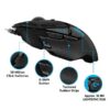 hero3 Logitech G502 Hero Optical 16000dpi Wired USB Gaming Mouse
