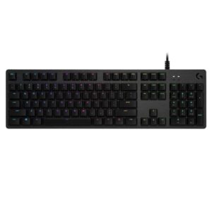 Logitech G512 Carbon RGB Mechanical Gaming Keyboard - Per-Key RGB, LightSync, Mechanical Switches