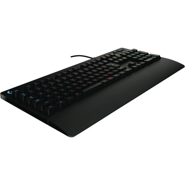 Logitech G213 RGB Gaming Keyboard - Spill Resistant, Mech Dome Keys, 16M RGB Colors