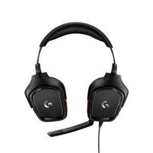 Logitech G331 Gaming Headset Black/Red - Stereo Over Ear Headphones With Mic (Wired)