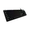 Logitech G512 Carbon RGB Mechanical Gaming Keyboard - Per-Key RGB, LightSync, Mechanical Switches