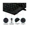 Logitech G512 Carbon RGB Mechanical Gaming Keyboard - Per-Key RGB, LightSync, Mechanical Switches