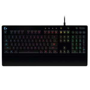 Logitech G213 RGB Gaming Keyboard - Spill Resistant, Mech Dome Keys, 16M RGB Colors