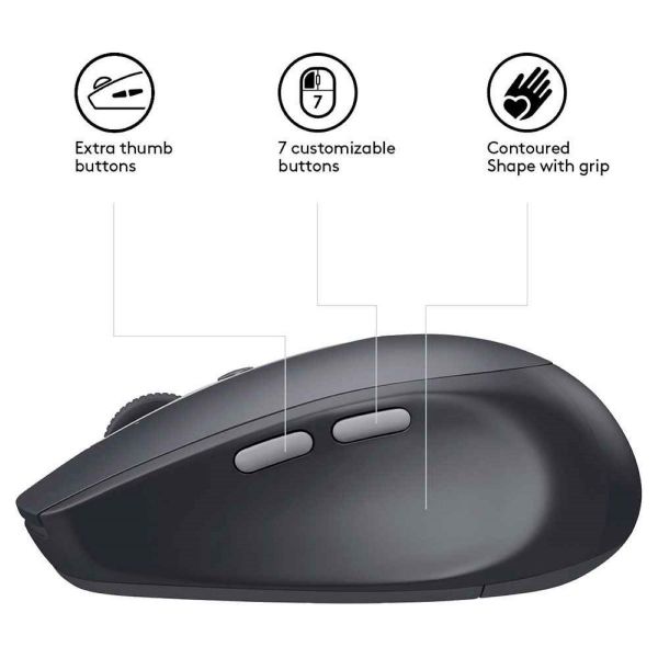 Logitech M590 Multi Device Silent Wireless/Bluetooth Mouse