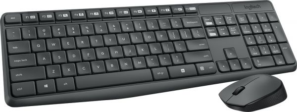 LOGITECH MK235 WIRELESS KEYBOARD AND MOUSE COMBO SET