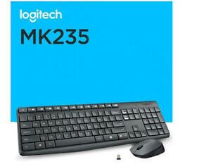 LOGITECH MK235 WIRELESS KEYBOARD AND MOUSE COMBO SET