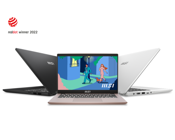 msi_modern_14_1 MSI Modern 14 C12M 2022 i5 12TH GEN / 512GB SSD / 8GB RAM / 14" FHD / 2 Year Warranty