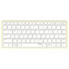 Rapoo E6350 Anodized Aluminum Bluetooth Mini Keyboard - Works with Laptop, iPad, Tablet, Smartphones