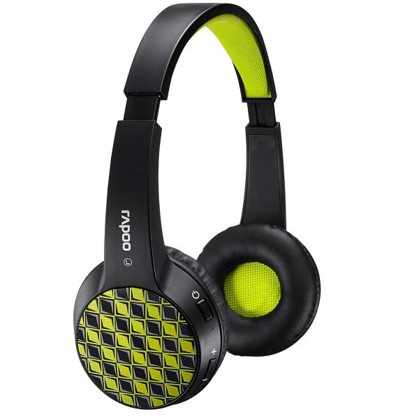 rapoo-s100-price-nepal-noise-cancelling-headphones Rapoo S100 Bluetooth Headphones - 20 hours Play Time, Built-in Mic, Dual-mode Headset