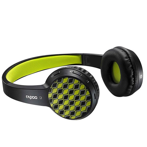 rapoo-s100-price-nepal-wireless-bluetooth-headset Rapoo S100 Bluetooth Headphones - 20 hours Play Time, Built-in Mic, Dual-mode Headset