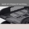 File Tray /Delli 9217ES 3-Compartment File Rack for Office Files/Letter/Document/ Desk Organizer /File Tray File Rack - Black- 1 pcs
