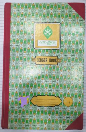 Ashoka big no.6 Ledger Book/ Ashoka Ledger Book in Register Size No.6 Ledger Book