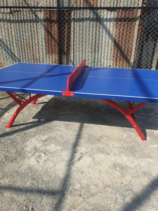 Table Tennis Board/ Pingpong Outdoor Nonwheeled with Arched Wheeled 100 kg weight