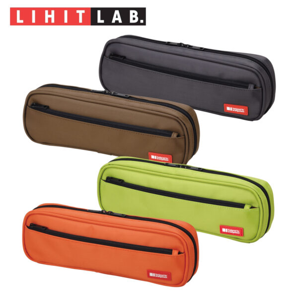 4 Pencil Case/ Pencil Purse/ Lihit Lab 2 Way Pencil Case A7552