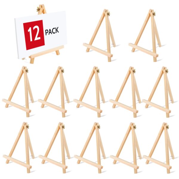 mii Mini Easel / Wooden Painting Stand 9 by 12 cm (A Set of 10 and 12 Units)