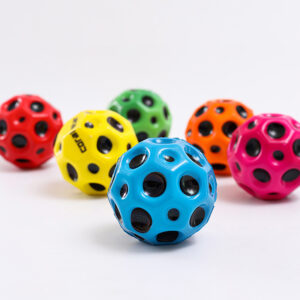 Moon Ball | Super Flexible Moonball | Bouncing Ball | Moonball Set of Six Assorted Colour Balls
